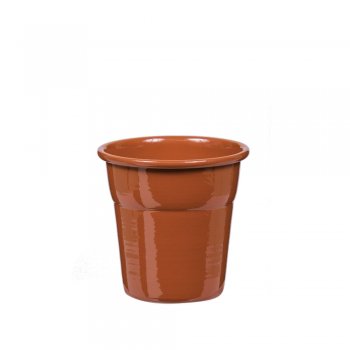 CACHEPOT ALUMÍNIO . . Pote 8 1 PEÇA BRONZE