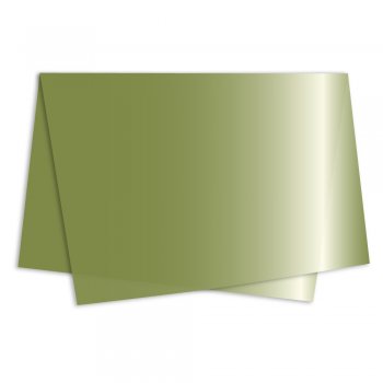 POLI MATTE SUJINHO LISO 49cm x 69cm Pacote 50 Folhas VERDE OLIVA