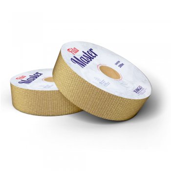 FITA MASTER METALIZADA SATIN . 32mm X 100m 1 Rolo OURO