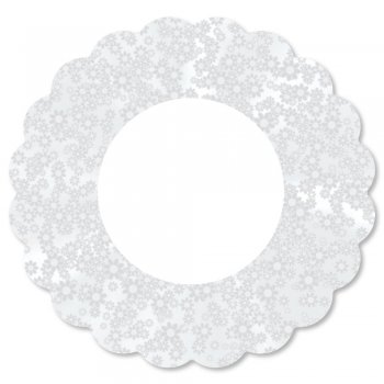 POLI REDONDO MINI Ø 68cm Pacote 50 Folhas BRANCO