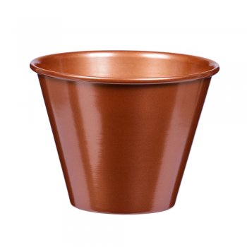 CACHEPOT ALUMÍNIO . . Pote 15 1 PEÇA BRONZE