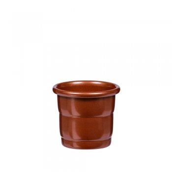 CACHEPOT ALUMÍNIO . . Pote 6 1 PEÇA BRONZE