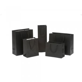 SACOLA LUXO BRIGITTE . 26X32CM 01 PEÇA PRETO