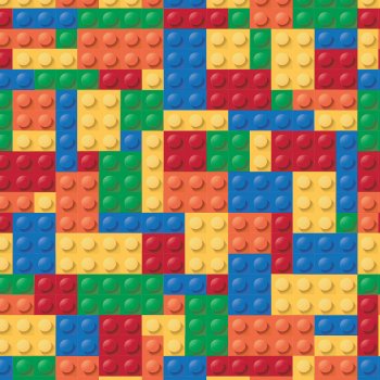 PAPEL DE PRESENTE DECORADO BLOCOS 70cm x 100cm Pacote 20 Folhas