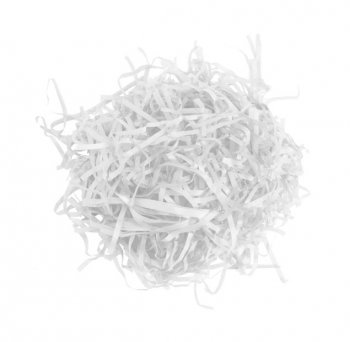 AUTOSSERVIÇO KIT PALHA SEDA CESTA LISO Pacote 100g BRANCA