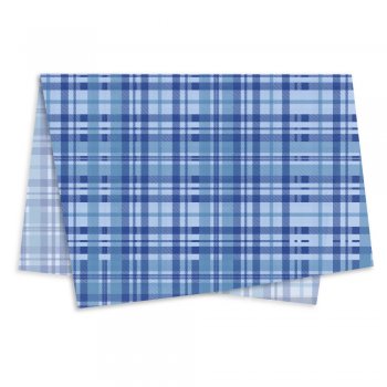 POLI SUJINHO DECORADO GALES 49cm x 69cm Pacote 50 Folhas AZUL