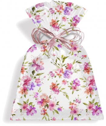 SACO PEROLIZADO PRESENTE AYLA 10cm x 15cm Pacote 50 Peças .