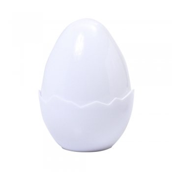 ACRÍLICO OVO . G 13X13X17CM 1 PEÇA BRANCO