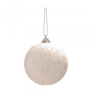 BOLAS LISA . 8CM JG C/6 PC 1592373 BRANCA