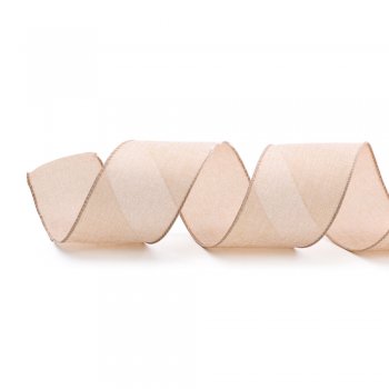 FITA ARAM . . 6,3X914CM  COM 1 PEÇA 1117124 BEGE