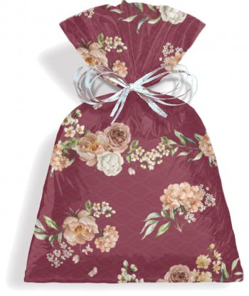SACO PEROLIZADO PRESENTE RAVENA 50cm x 69cm Pacote 50 Peças .