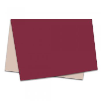 POLI PEROLIZADO ELITE 40mc DUPLA FACE LISO 49cm x 69cm Pacote 25 Folhas BORGONHA / NUDE