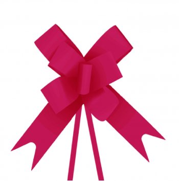 LAÇO FÁCIL LISO . 30mm x 50cm Pacote 10 Peças PINK INTENSO