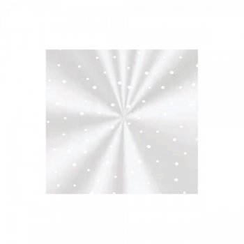 SACO TRANSPARENTE MULTIUSO BOLINHA 20cm x 29cm Pacote 50 Peças BRANCA