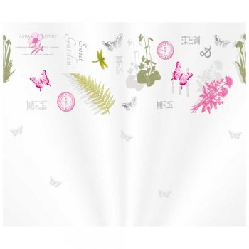 SACO TRANSPARENTE CESTA SWEET GARDEN 60cm x 89cm Pacote 25 Peças .