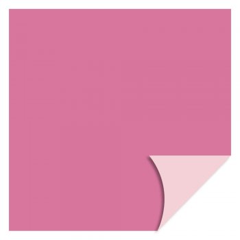 POLI PEROLIZADO DUPLA FACE LISO 69cm x 69cm Pacote 25 Folhas ROSÊ / ROSA QUARTZ