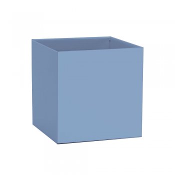 CACHEPOT PAPER QUADRADO LISO Pote 15 (15cm x 15cm x 15cm) Pacote 10 Peças AZUL