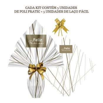 AUTOSSERVICO PRATIC RISQUE BRANCO 34cmX34cm 5un