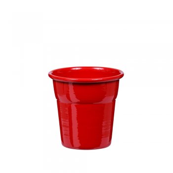 CACHEPOT ALUMÍNIO . . Pote 8 1 PEÇA VERMELHO