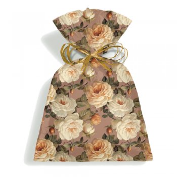 SACO PEROLIZADO PRESENTE GIULLIA 45cm x 59cm Pacote 50 Peças .