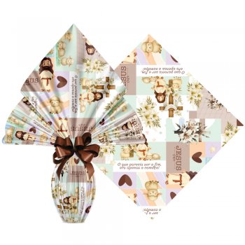 POLI PASCOA PEROLA CRISTA 70cmX90cm 25un