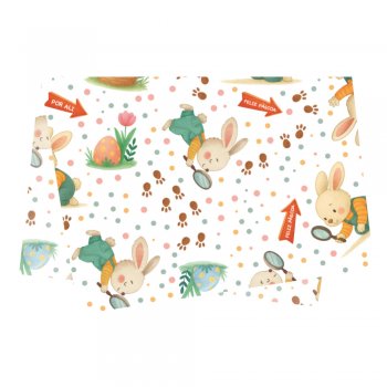 PAPEL DE SEDA DEC CAÇA AOS OVOS 50cmX70cm 50un