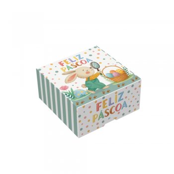 CAIXA PRACTICE 4 DOCES CAÇA AOS OVOS 8cmX8cmX4cm 10un