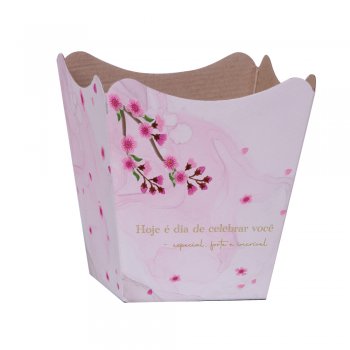 CACHEPOT PAPER POTE 15 H/ST SAKURA 10un