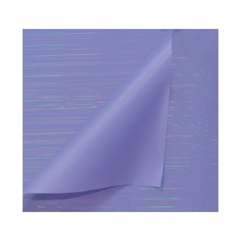 POLI STARLIGHT PLATINUM 50MC DUPLA FACE LISO 58cm X 58cM PACOTE 20 FOLHAS AZUL / AZUL QSWL004