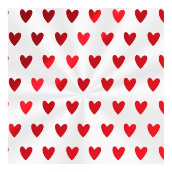 POLI TRANSPARENTE PLATINUM 50MC DUPLA FACE AMO VOCE METALIZADO 70cmX70cm PCT C/20 FLS