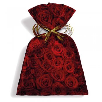 SACO PEROLIZADO PRESENTE SCARLET 29cm x 45cm Pacote 50 Peças .