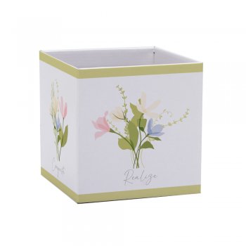 CACHEPOT PAPER POTE 15 QUADRADO H/ST JARDIM 10un