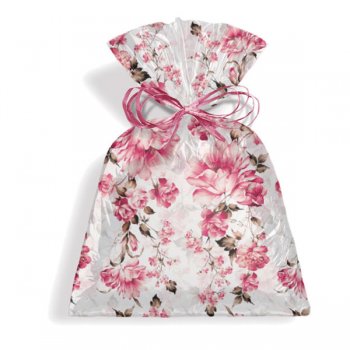 SACO PEROLIZADO PRESENTE VALÊNCIA 50cm x 69cm Pacote 50 Peças .