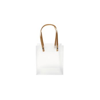 SACOLA LILLE ALÇA KRAFT 20cm x 10cm x 15cm Pacote 10 Peças NUDE