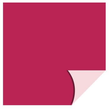 POLI PEROLIZADO ELITE 60mc DUPLA FACE LISO 49cm x 69cm Pacote 25 Folhas PINK / ROSA QUARTZ