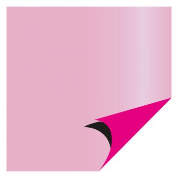 POLI PEROLIZADO 40mc DUPLA FACE DUO 69cm x 69cm Pacote 25 Folhas ROSA / PINK