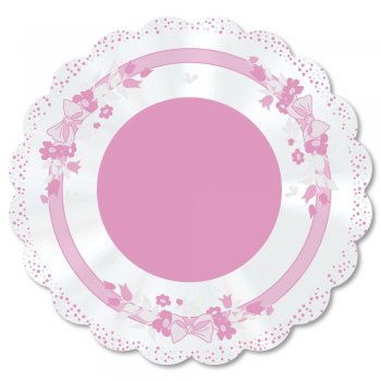 POLI REDONDO LAÇO Ø 68cm Pacote 50 Folhas ROSA